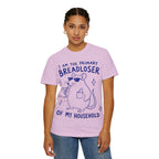 Breadloser T-Shirt — "I Am the Primary Breadloser of My Household" Cartoon Rat Tee