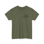 Wildlife Mom T-Shirt — Retro Script "Proud Wildlife Rescue Mom" Tee