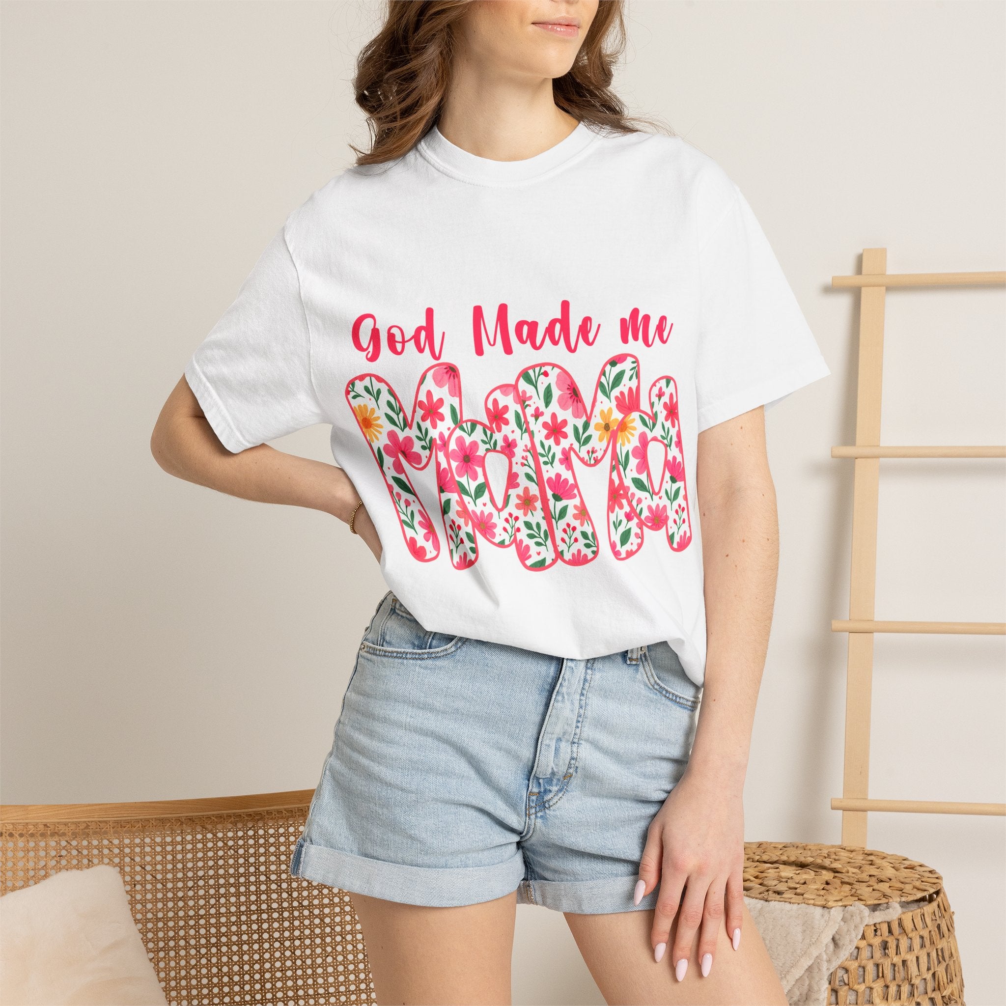 God Made Me Mama T-shirt