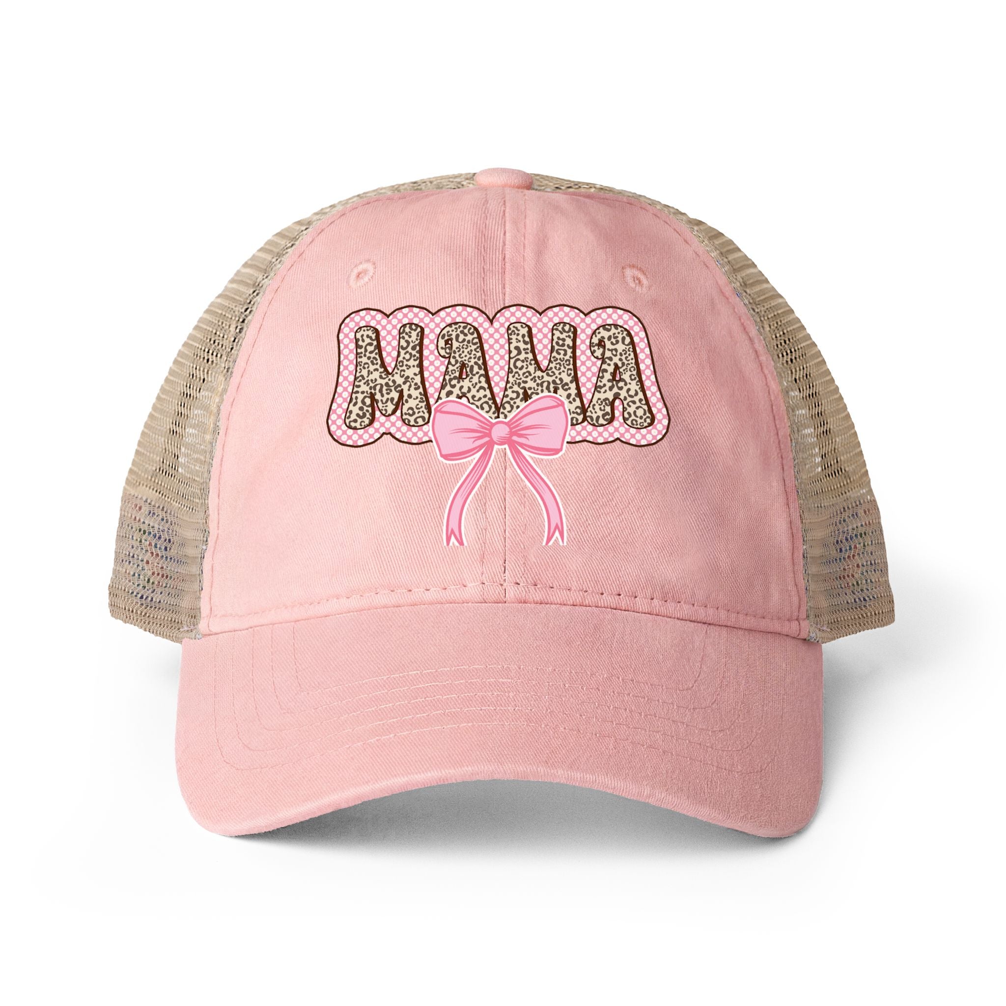 Women's Washed Mesh-Back Cap