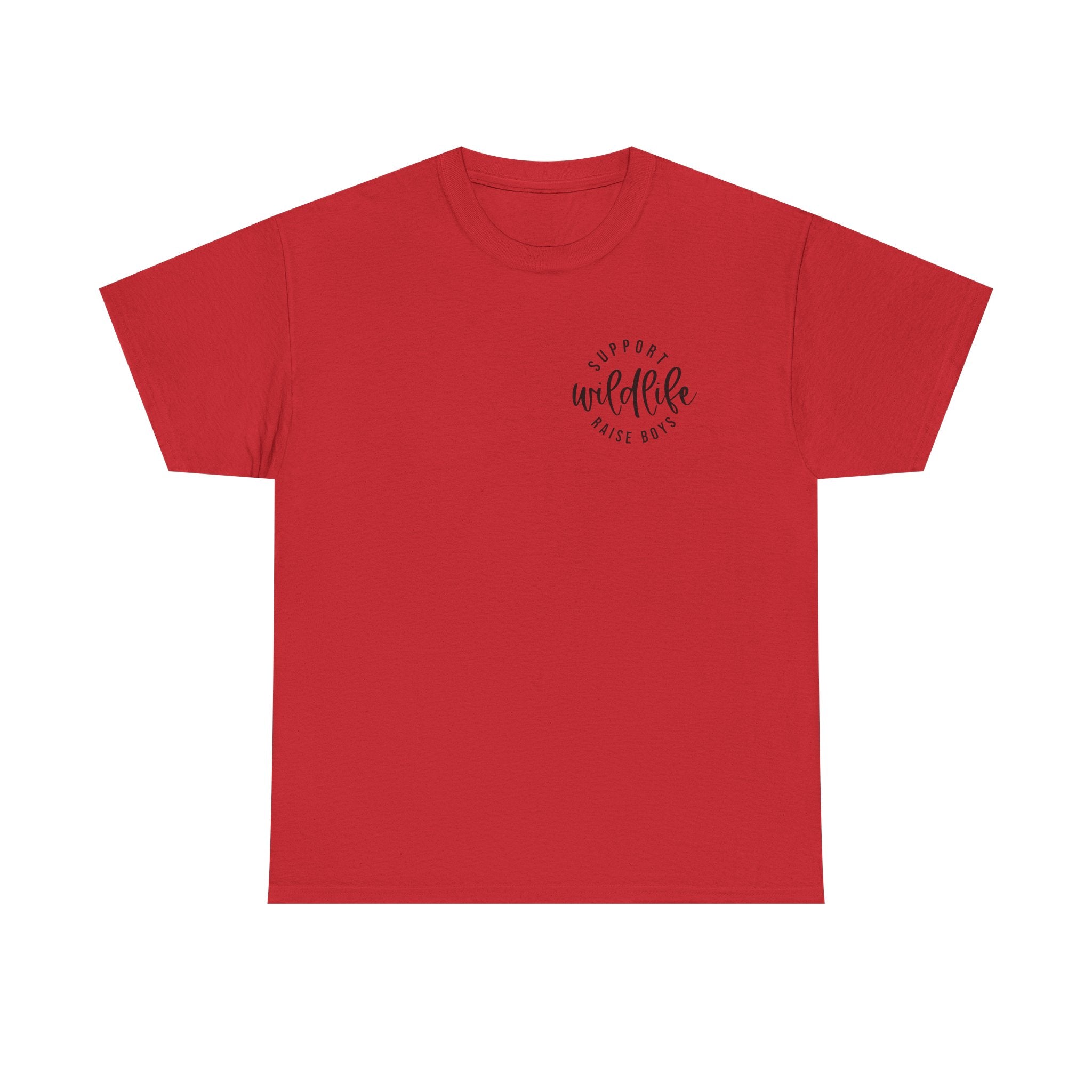 Wildlife Mom T-Shirt — Retro Script "Proud Wildlife Rescue Mom" Tee
