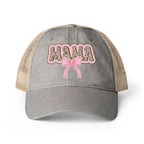 Women's Washed Mesh-Back Cap