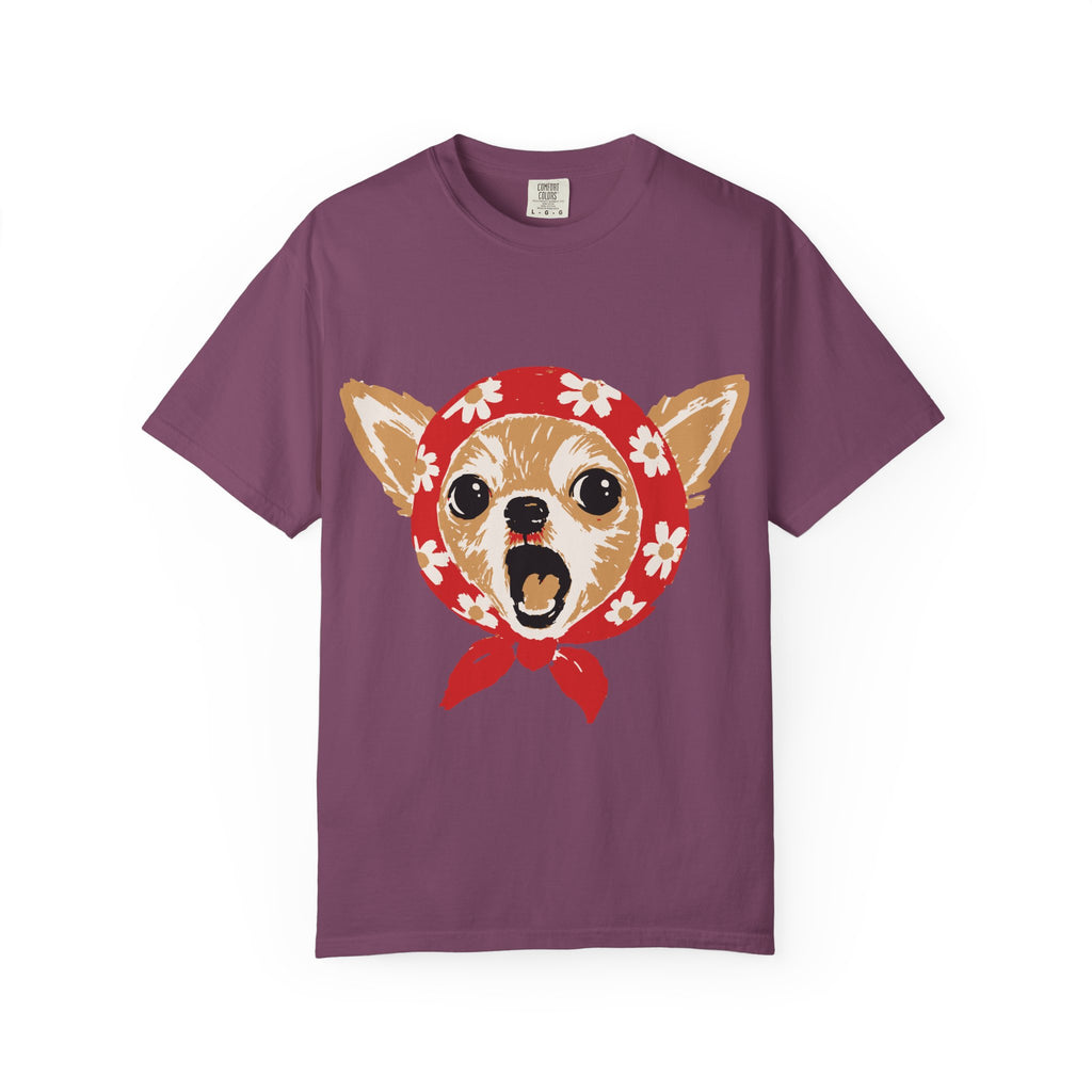 Chihuahua Bandana T-Shirt — Cute Vintage Dog Face Tee