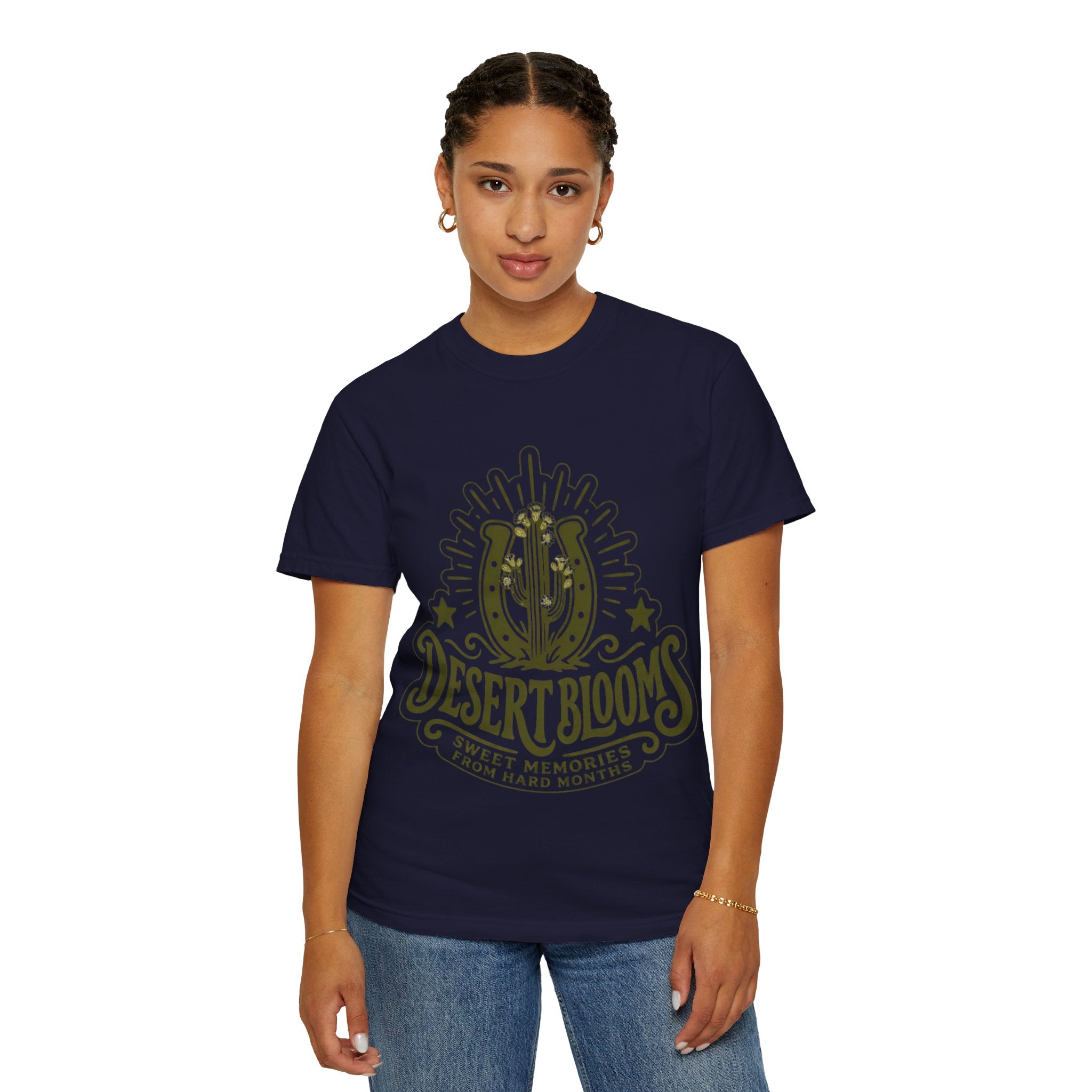 Desert Blooms T-Shirt — Sweet Memories Cactus Graphic Tee