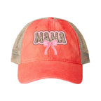 Women's Washed Mesh-Back Cap