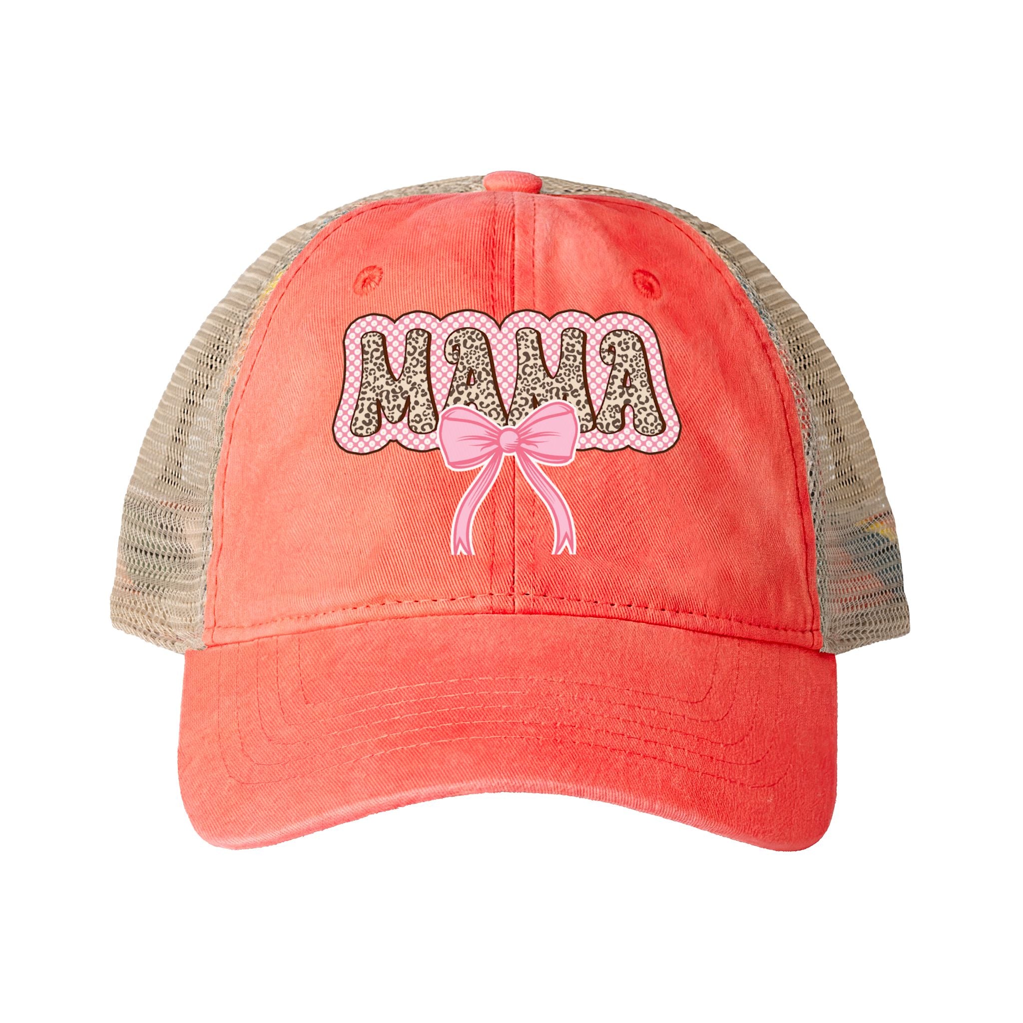 Women's Washed Mesh-Back Cap