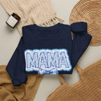 Mama Floral Bow Crewneck Sweatshirt