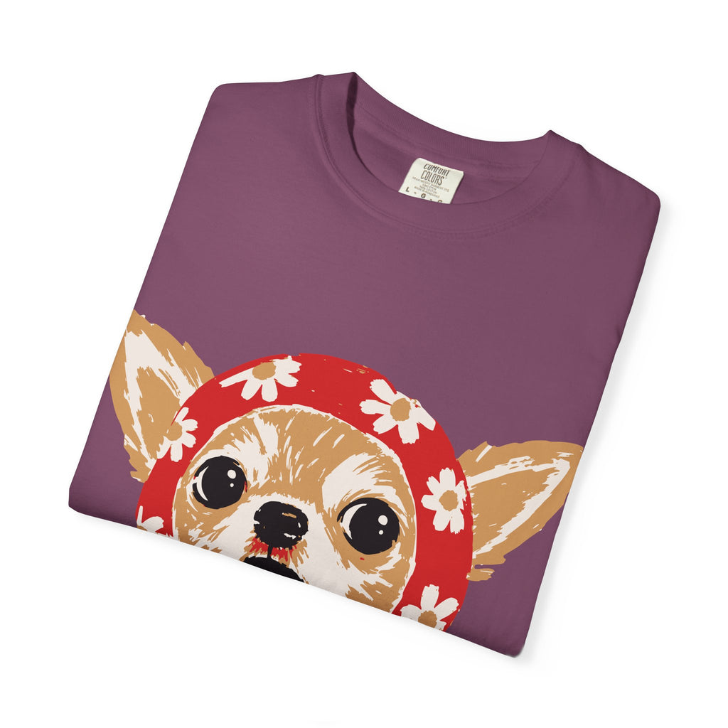 Chihuahua Bandana T-Shirt — Cute Vintage Dog Face Tee
