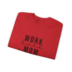 Work Hard Mom Harder Crewneck