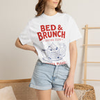 Bed & Brunch T-Shirt — "Coffee Please!" Retro Breakfast Graphic Tee