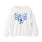 Mama Floral Bow Crewneck Sweatshirt