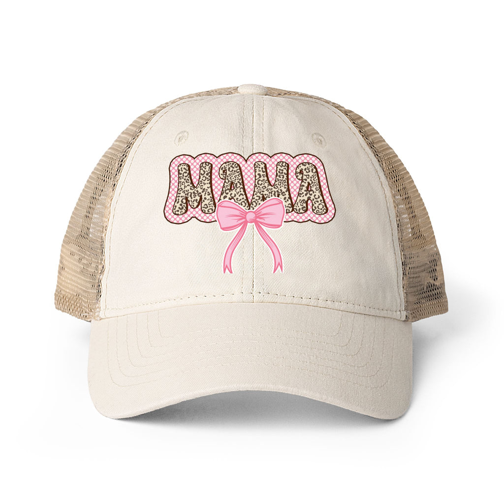 Women's Washed Mesh-Back Cap