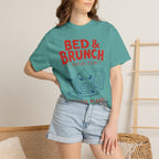 Bed & Brunch T-Shirt — "Coffee Please!" Retro Breakfast Graphic Tee