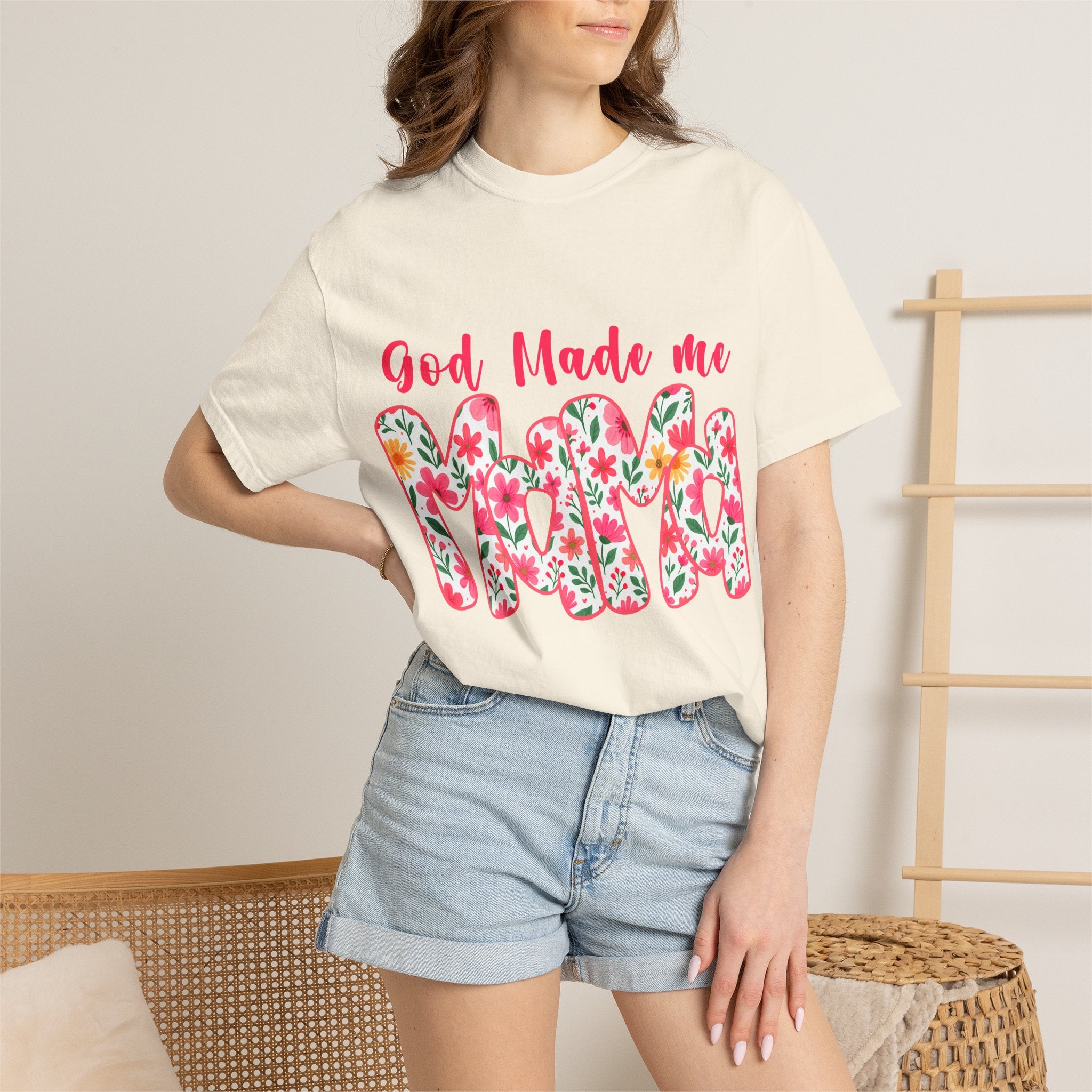 God Made Me Mama T-shirt