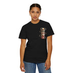 Cafe Culture T-Shirt — Retro Coffee & Croissant Vintage Poster Tee