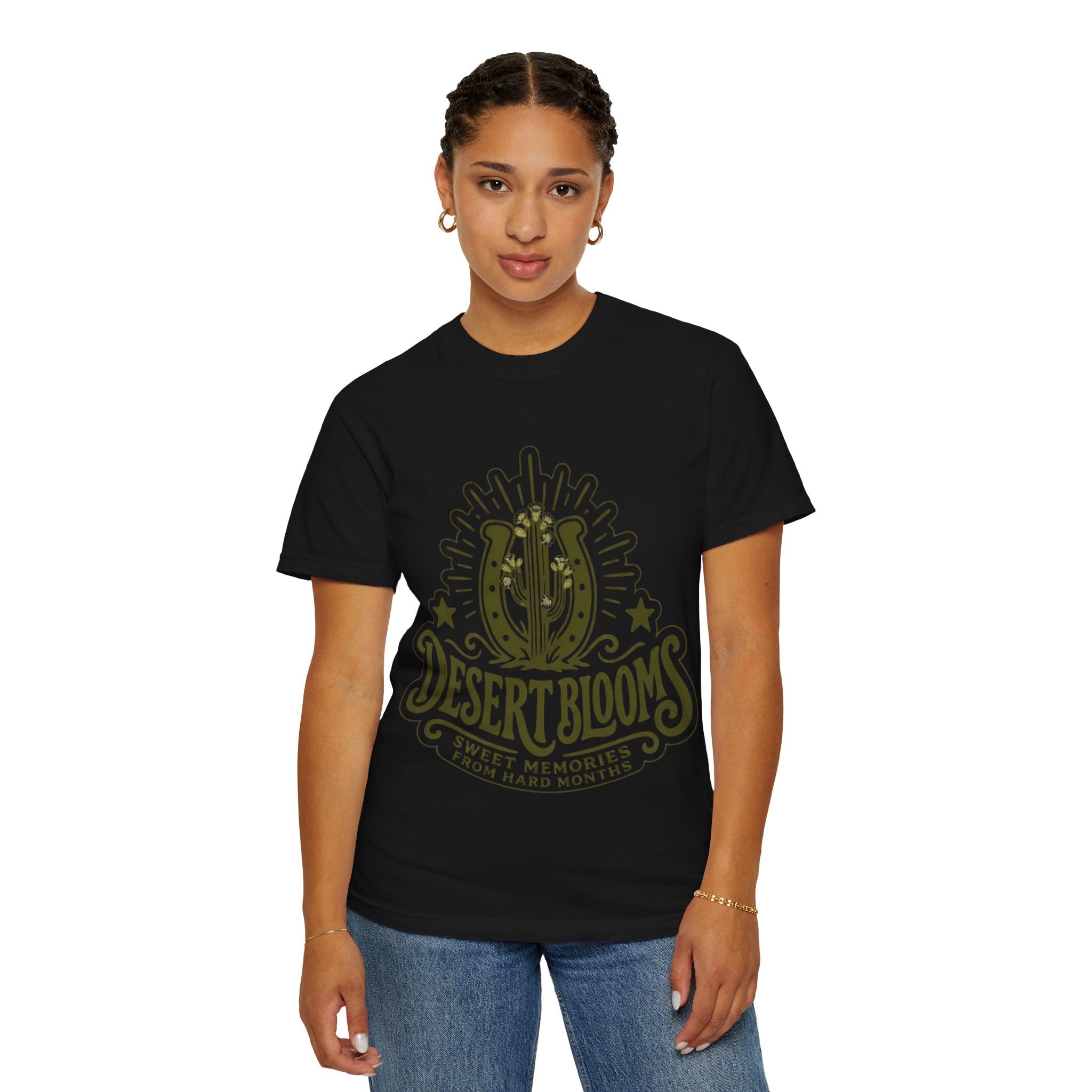 Desert Blooms T-Shirt — Sweet Memories Cactus Graphic Tee