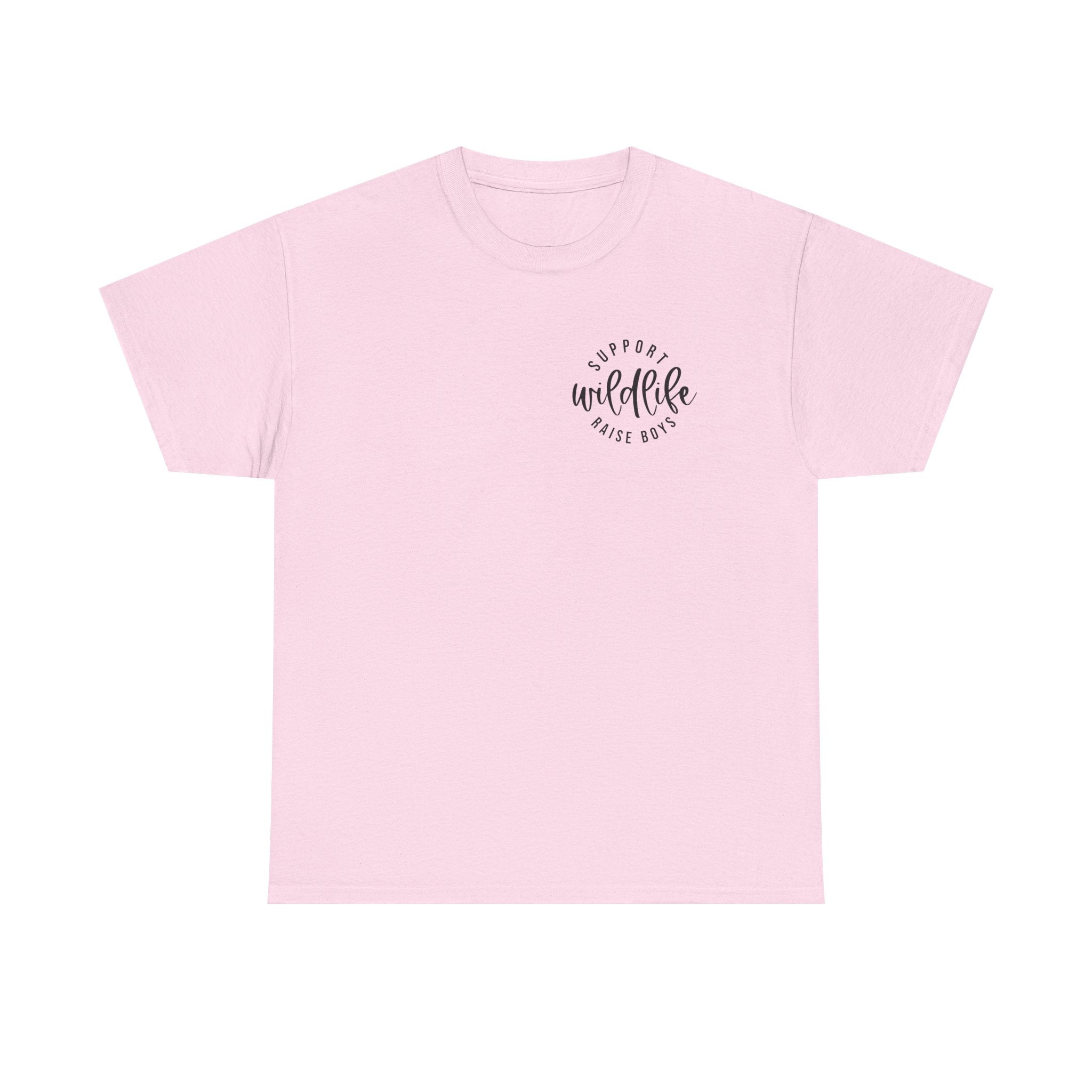 Wildlife Mom T-Shirt — Retro Script "Proud Wildlife Rescue Mom" Tee