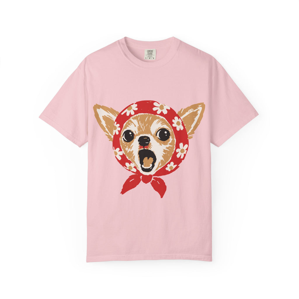 Chihuahua Bandana T-Shirt — Cute Vintage Dog Face Tee