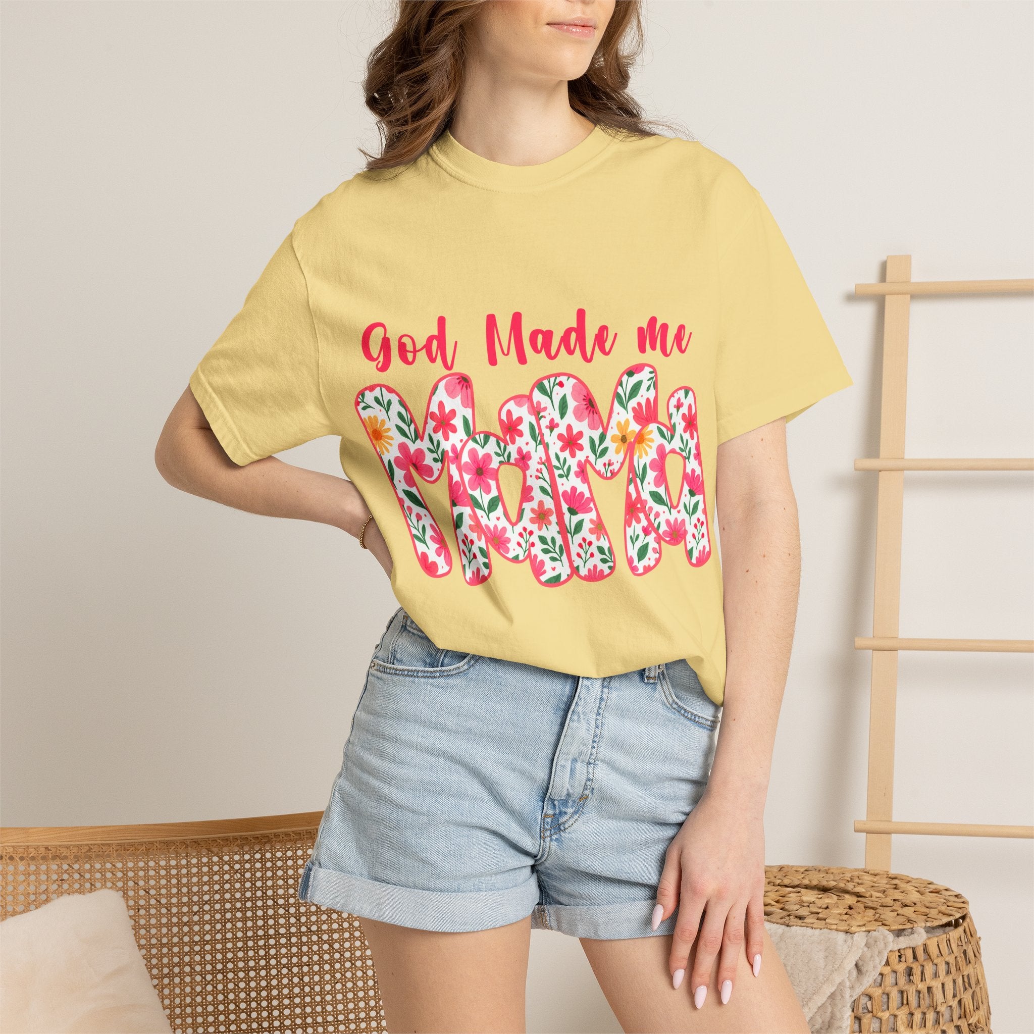 God Made Me Mama T-shirt