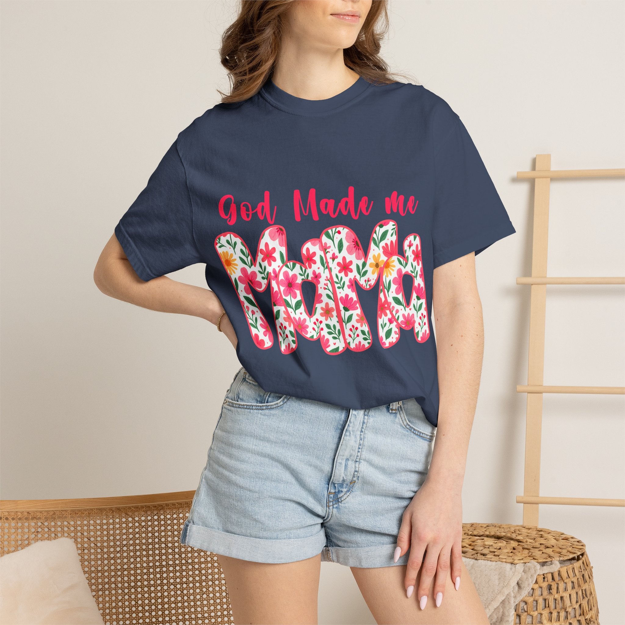 God Made Me Mama T-shirt