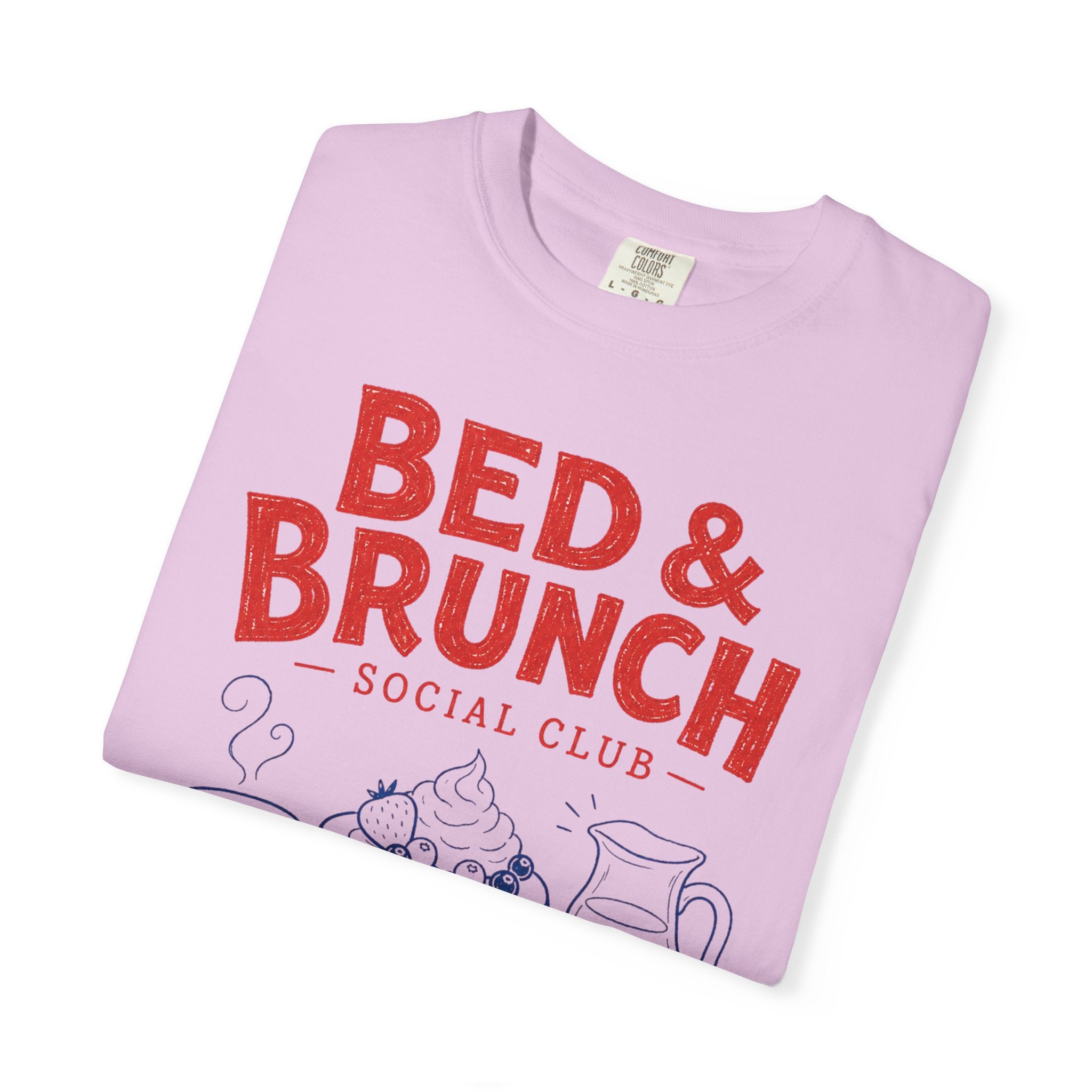 Bed & Brunch T-Shirt — "Coffee Please!" Retro Breakfast Graphic Tee