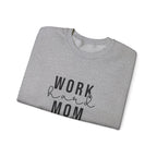 Work Hard Mom Harder Crewneck