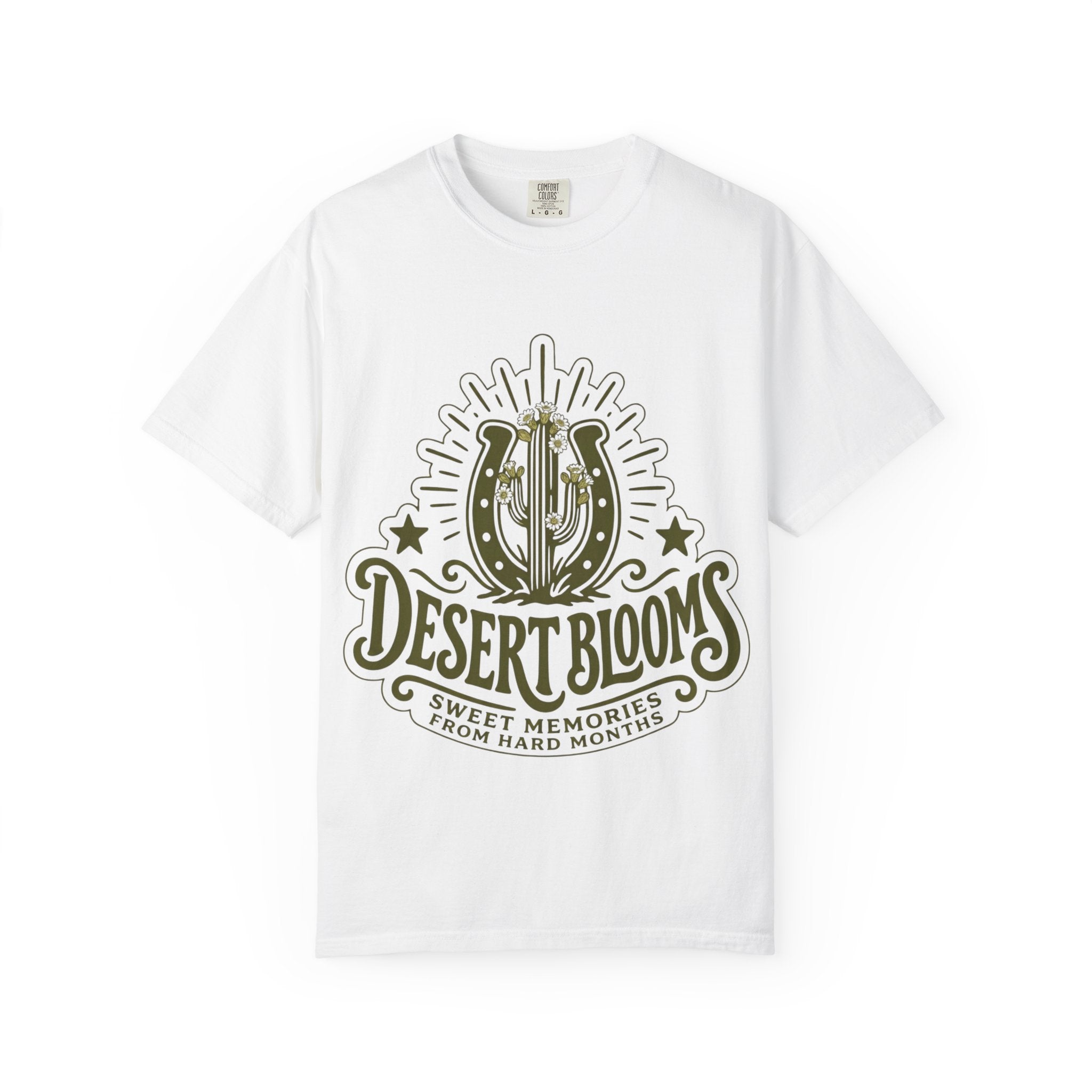 Desert Blooms T-Shirt — Sweet Memories Cactus Graphic Tee