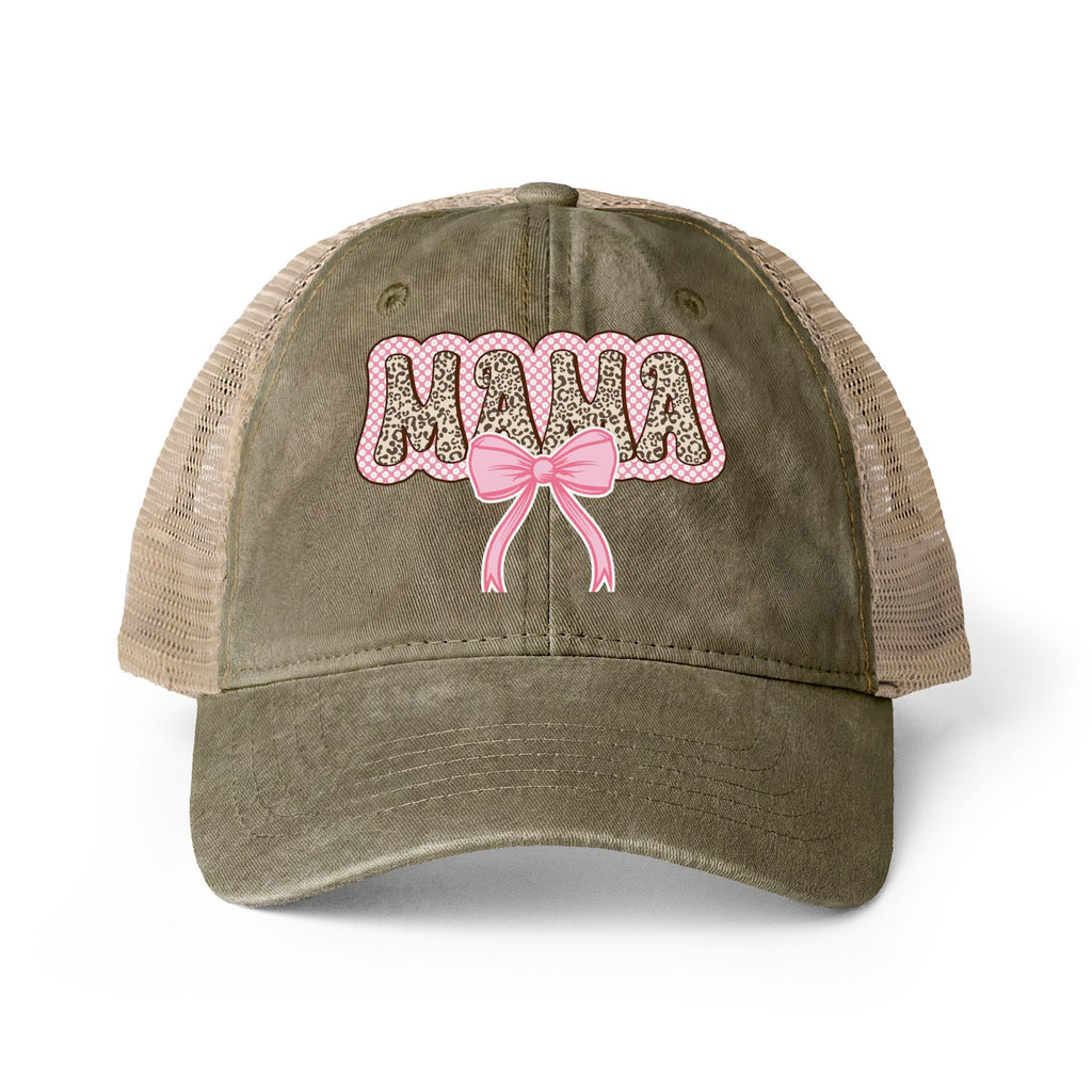 Women's Washed Mesh-Back Cap